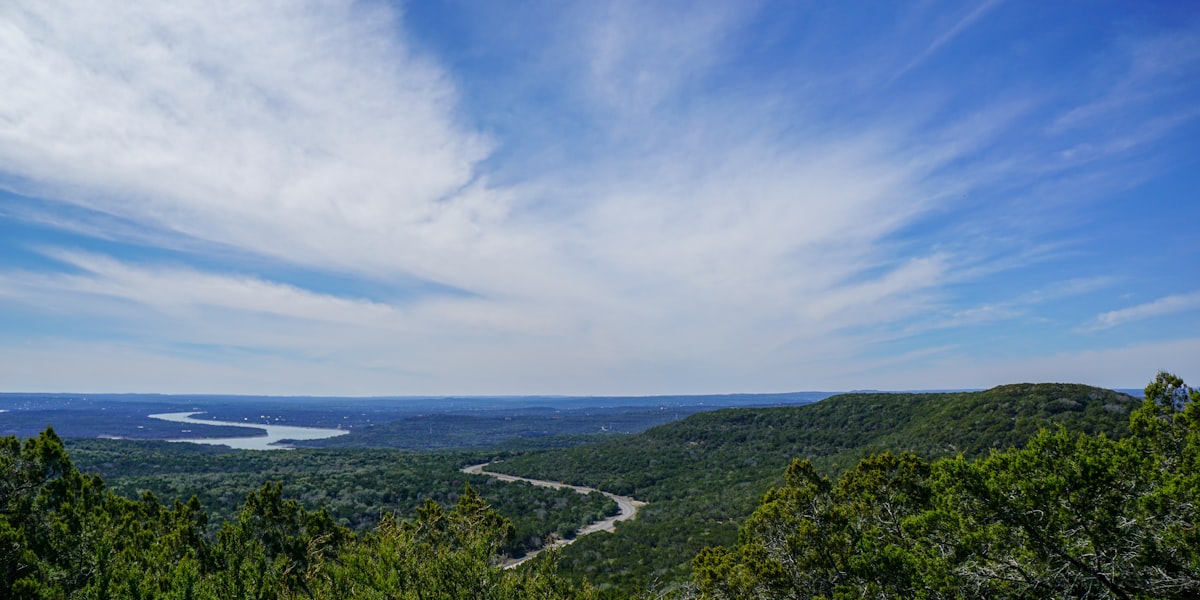 The Central Texas Hill Country landscape that Spicewood Plumbing proudly serves